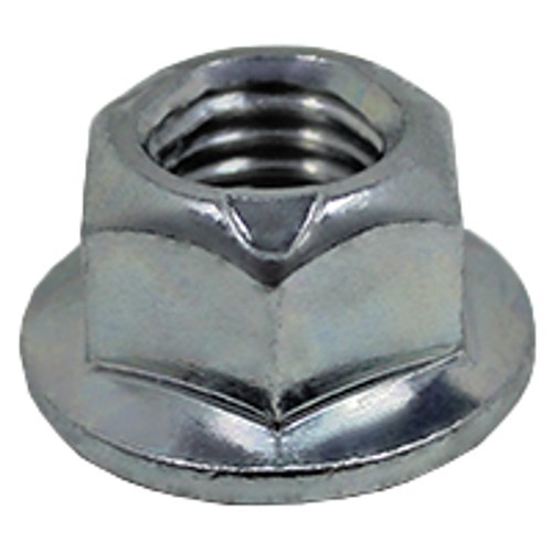 BBI P92080 Lock Nut, Flanged, Measurement System: Metric, M8-1.25, Steel, Material Grade: Class 10